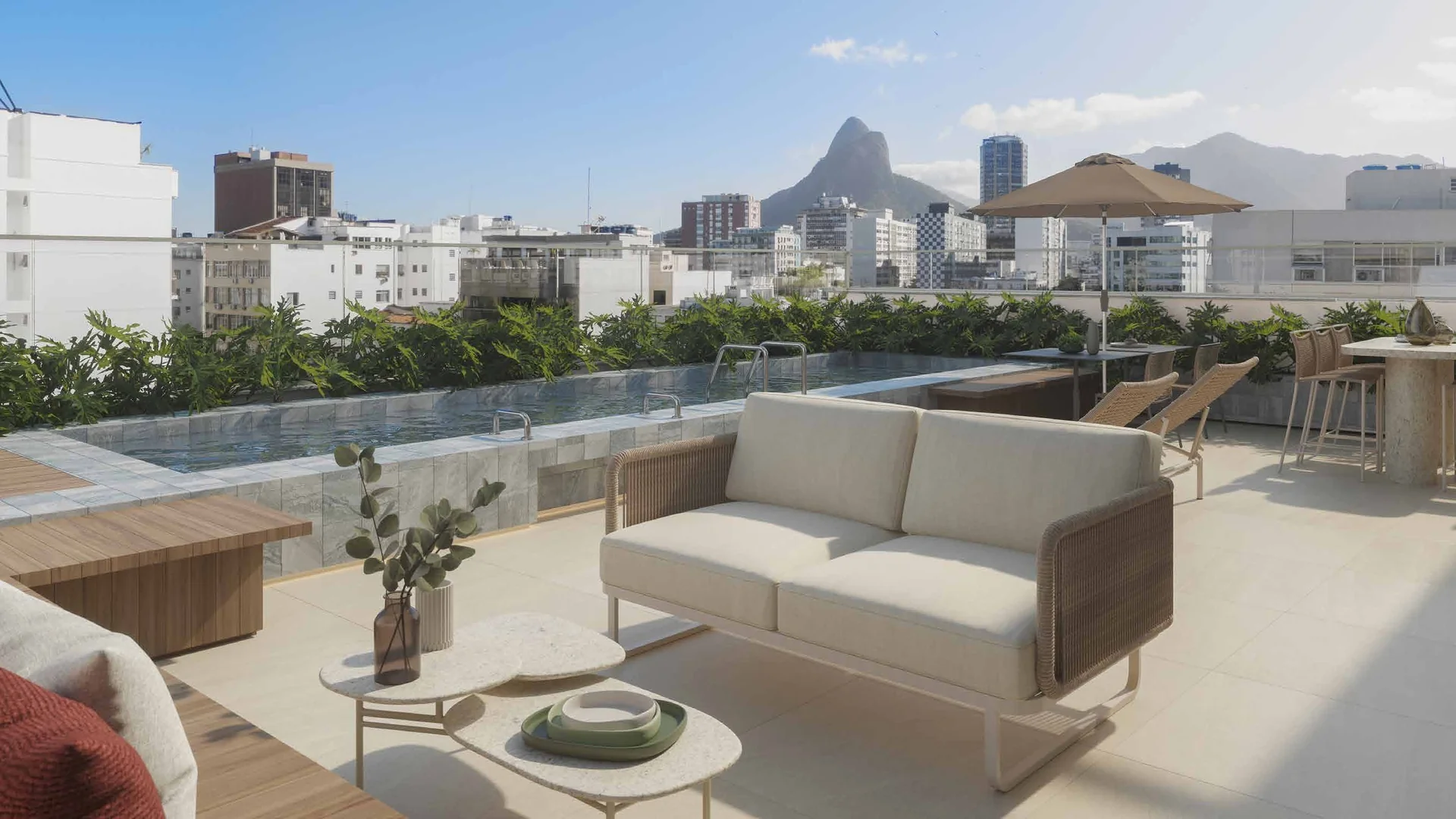 Rooftop Piscina e Deck Panorâmico